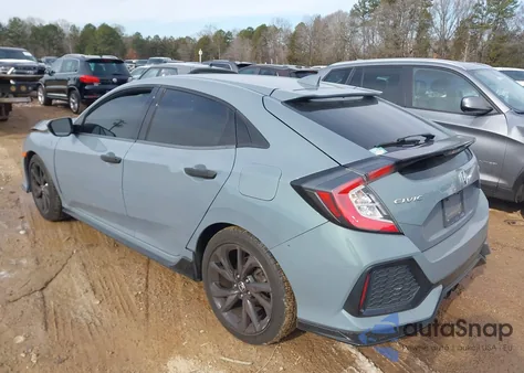 2018 Honda Civic Sport из США, поврежденный, VIN SHHFK7G44JU210818